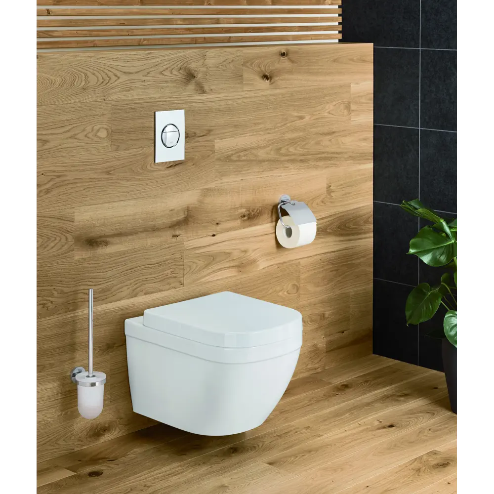 Держатель для туалетной бумаги с крышкой Grohe Essential 40367001 Essentials STLM-2074882 - Вид №3