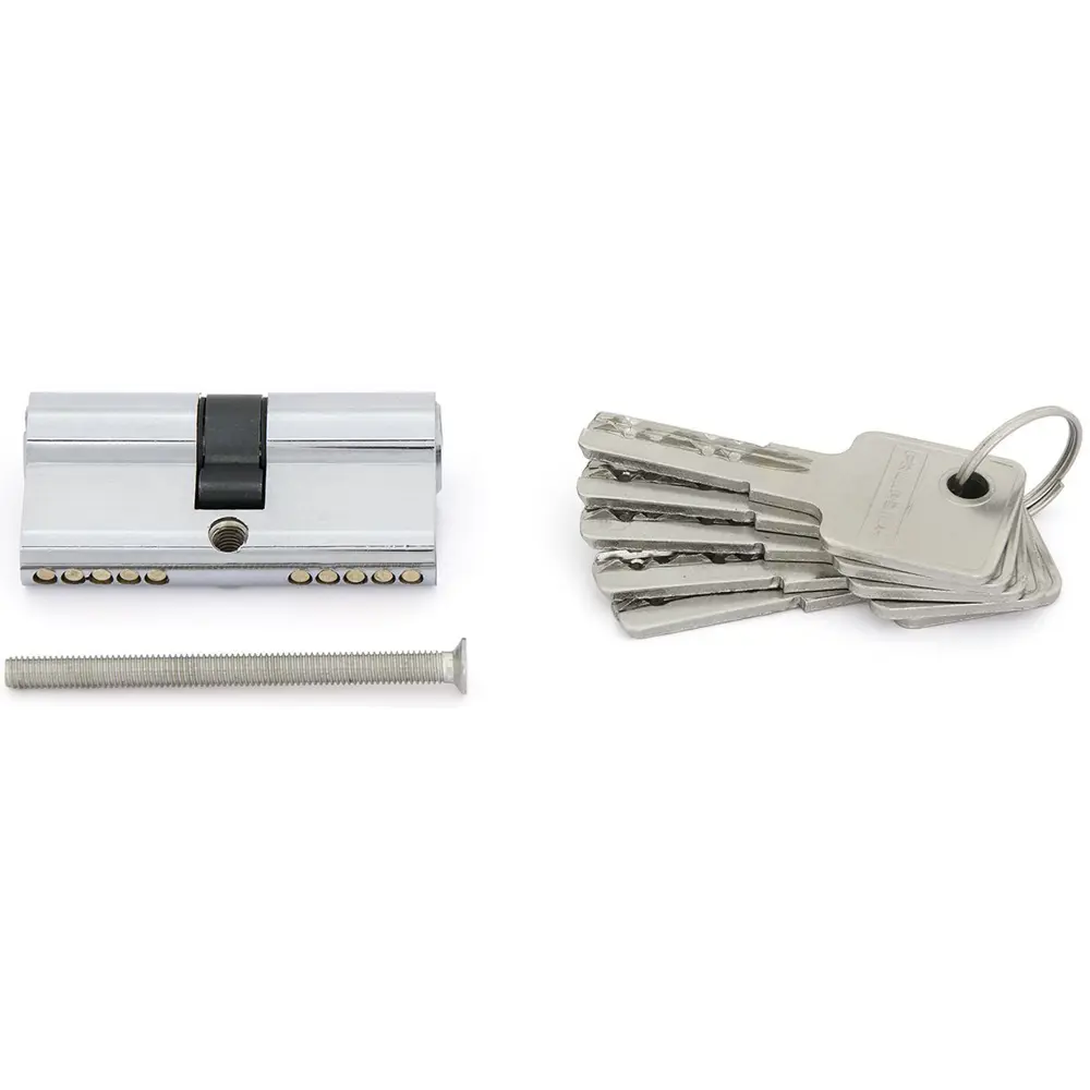 Цилиндр Palladium C ET CP, 30x30, ключ/ключ, цвет хромированный STLM-2016556 - Вид №1