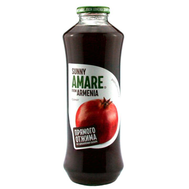 Гранатовый сок прямого отжима Sunny Amare 0,75 л Santreyd 9670
