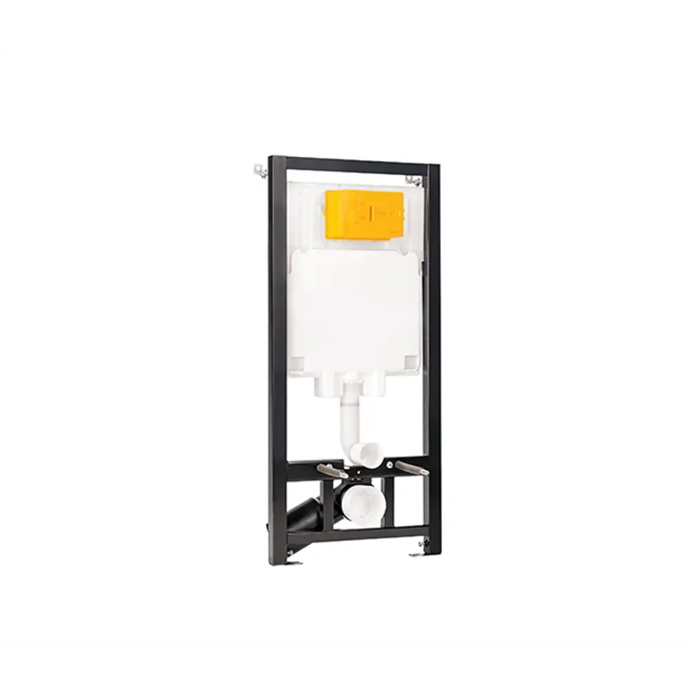 Комплект инсталляция с унитазом Aster безободковый с микролифтом клавиша Globe Soft-Touch цвет черный Santreyd STLM-2170365 - Вид №4