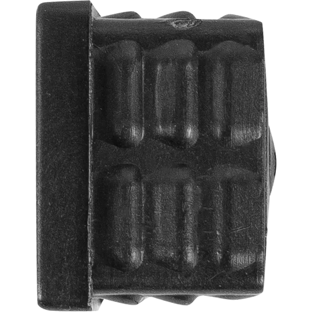 Подпятник для пластиковых ножек 25 мм резьба М10 пластик 4 предмета цвет черный LARVIJ STLM-2041384 - Вид №2