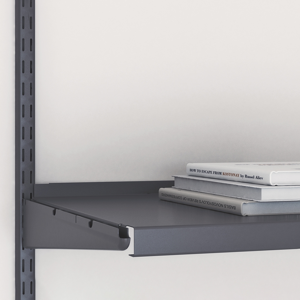Полка металлическая , 595x420 мм, серый LJPS0455 Public Steel Россия  - Вид №1
