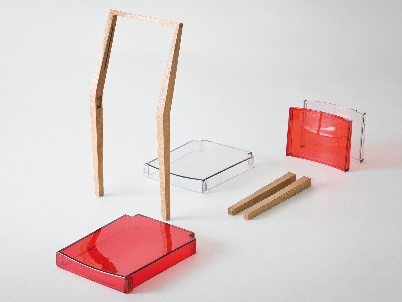 Стул из инженерного пластика и дерева GABER Together ARCH-00020180 - Вид №2