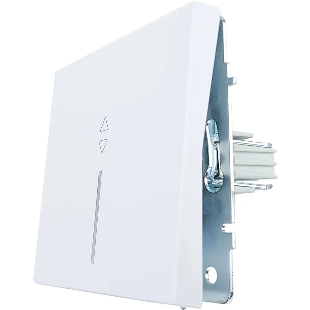 Проходной выключатель Lezard Zima белый для управления светом из двух точек 89398423 STLM-1583872 - Вид №1