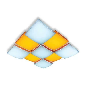 Потолочный светильник бело-желтый Ambrella Light Parus FP2329 AMBRELLA LIGHT ДИЗАЙНЕРСКИЕ, PARUS 00-3890670 Белый