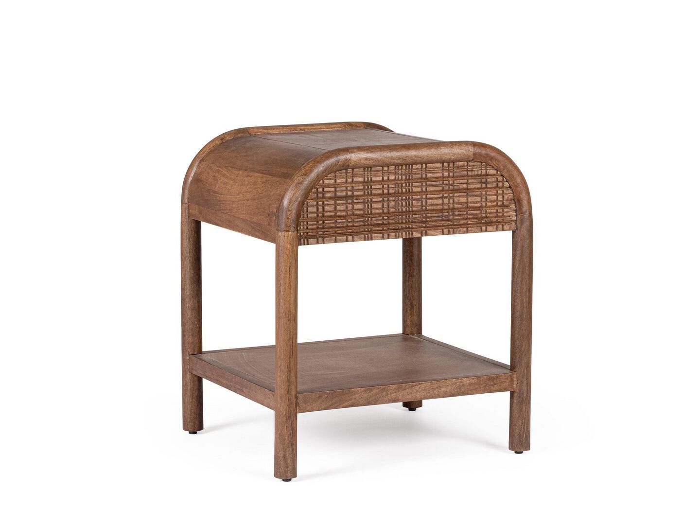 Прямоугольная тумбочка из манго BIZZOTTO Sanat ARCH-00121325