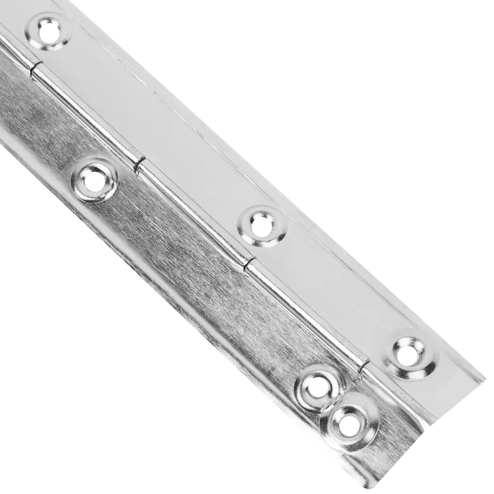 Петля рояльная 400 мм сталь цвет цинк Jet STLM-2036981 - Вид №1