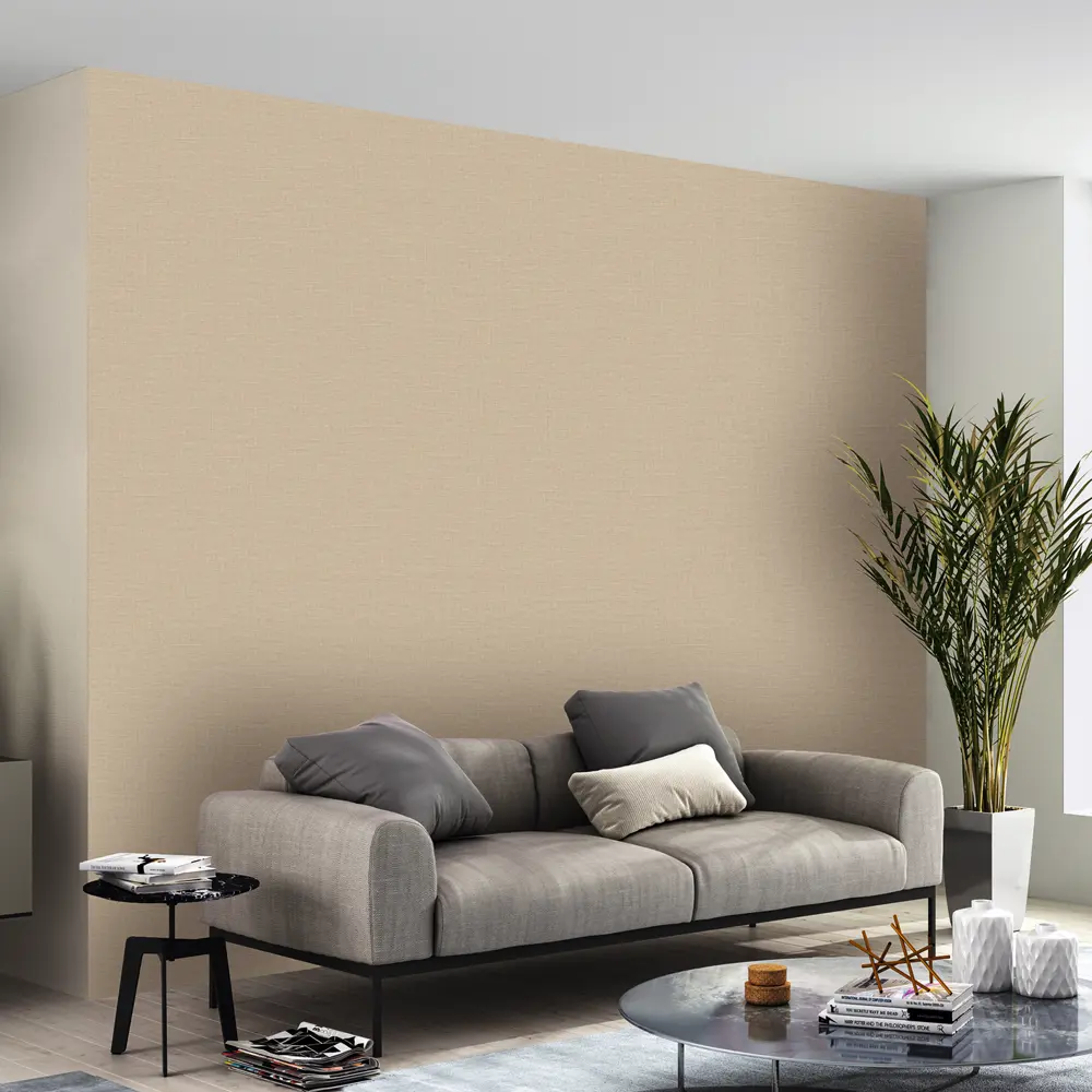 Обои флизелиновые Inspire Carolyn светло-коричневые 1.06 м Trench 5 STLM-2067174 - Вид №3