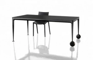 Magis Алюминиевый обеденный стол на колесиках