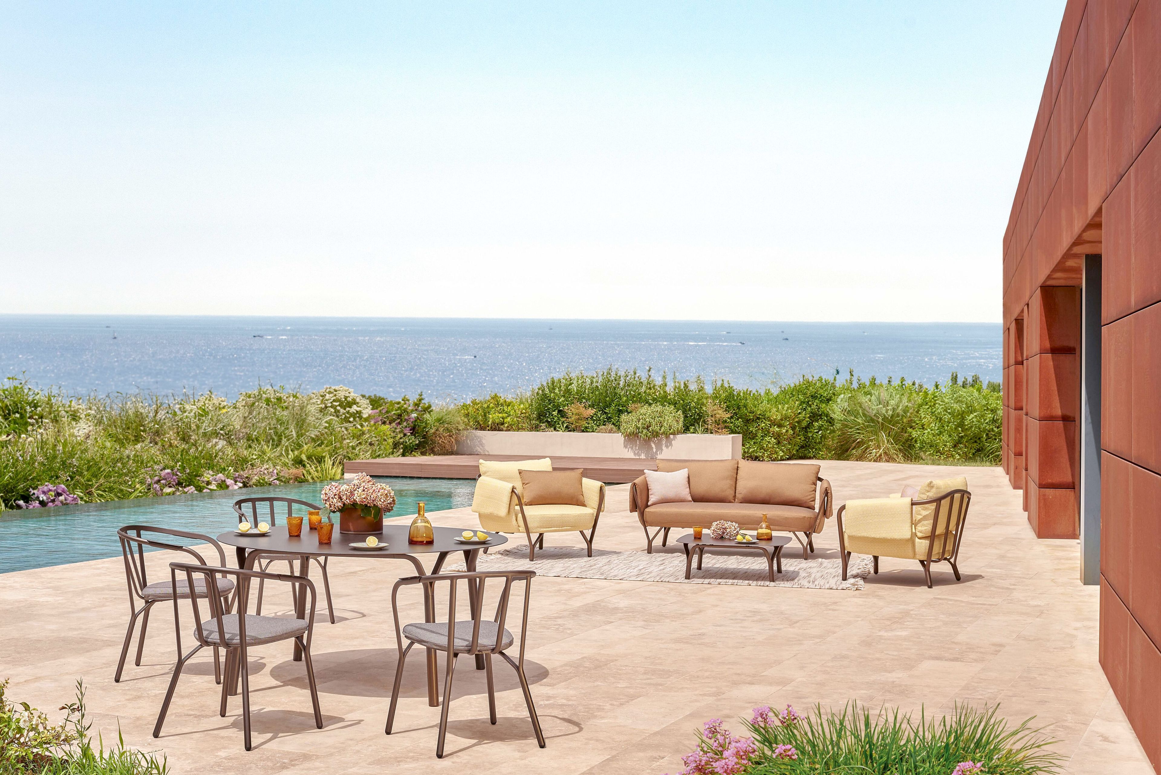 2-местный тканевый садовый диван emu Angel ARCH-00110513 - Вид №7