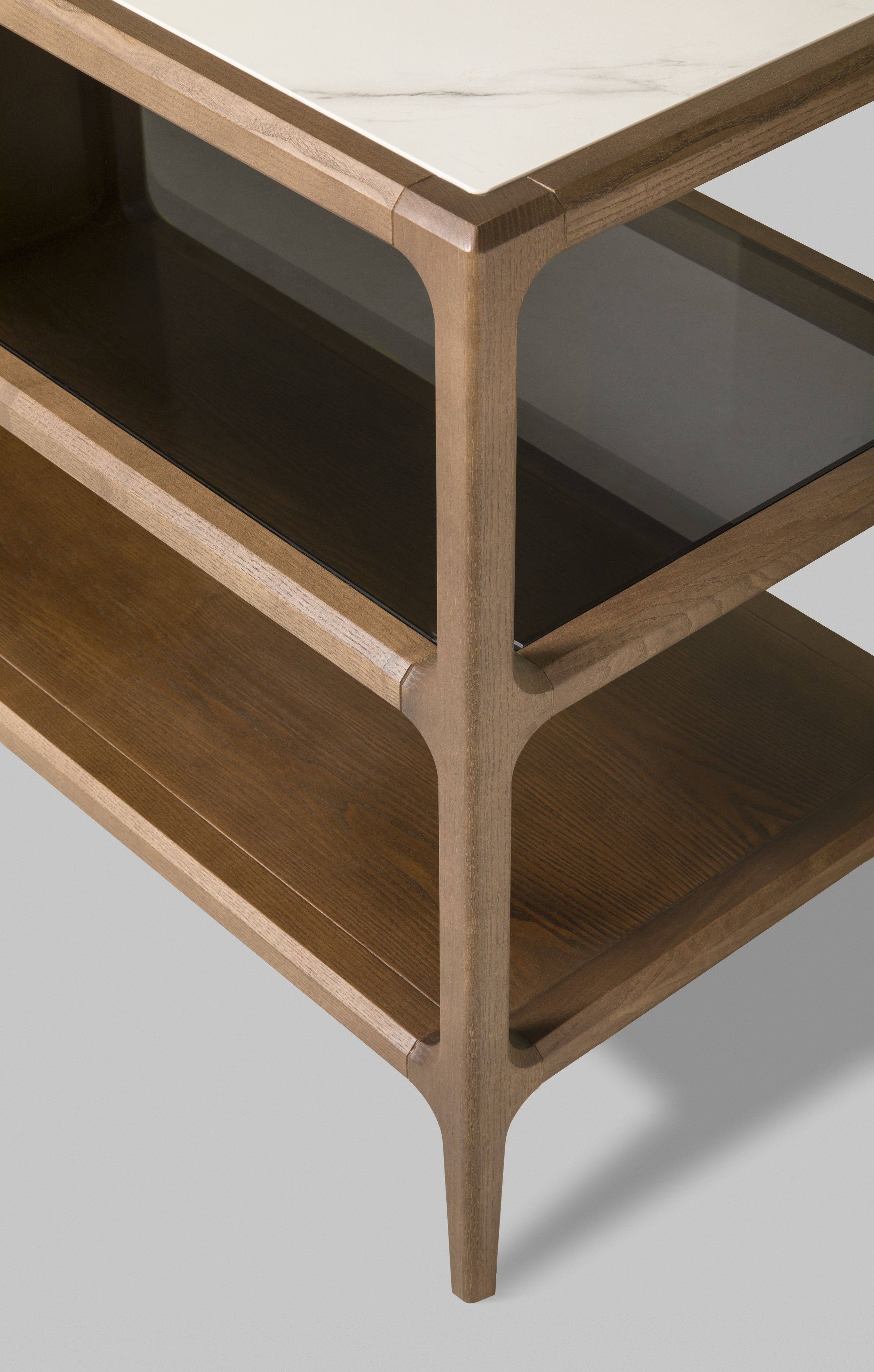 Шкаф из ясеня с распашными дверями Morelato ARCH-00061382 - Вид №1