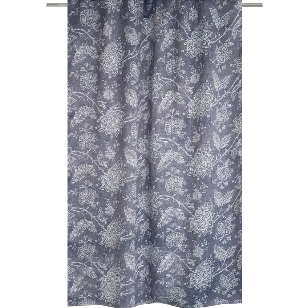 Штора на ленте для кухни 135x180 цвет синий WITERRA STLM-2110196