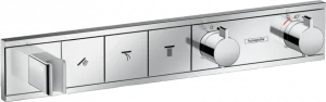 15356000 RainSelect Термостат скрытого монтажа на 3 функции со встроенным держателем для душа Hansgrohe