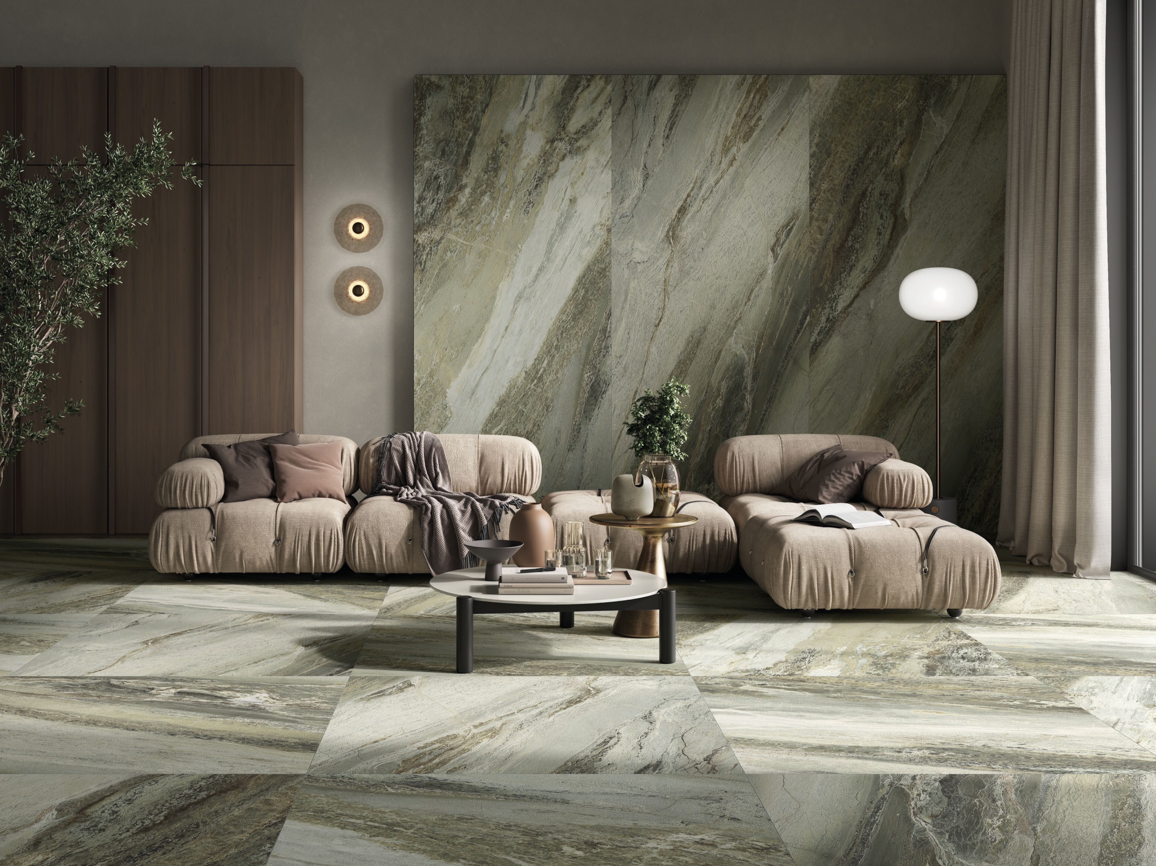 Пол / напольное покрытие из керамогранита с мраморным эффектом Imola THE ROOM ARCH-00073362