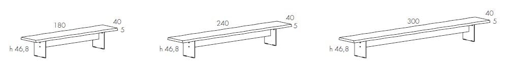 Деревянная скамья Olivieri ARCH-00131351 - Вид №3
