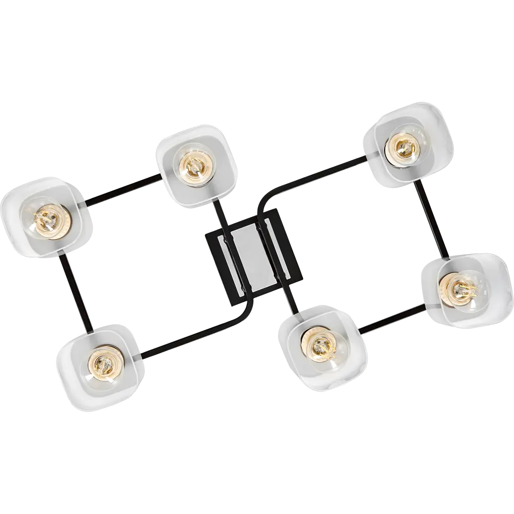 Люстра потолочная Stile 9160-6 6 ламп SCHAFFNER STLM-2101921 - Вид №3