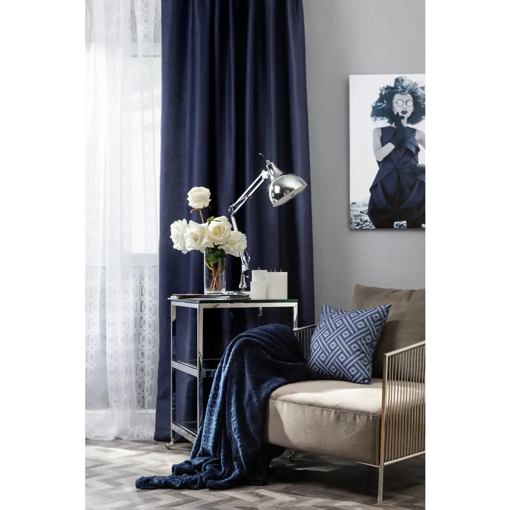 Обои на флизелиновой основе Inspire 1.06х10 м Эффект шелка цвет серый STLM-2070863 - Вид №3