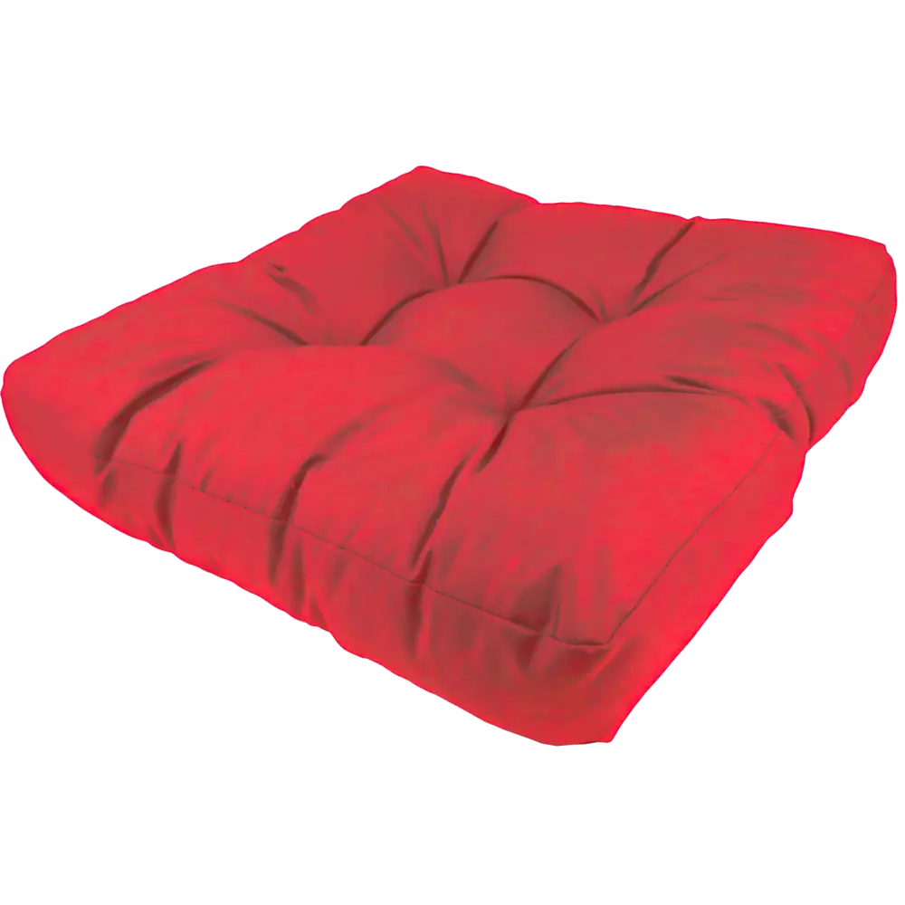 Сидушка для пикника Linen Way 50х50х10 см водоотталкивающая цвет красный STLM-2184273 - Вид №1