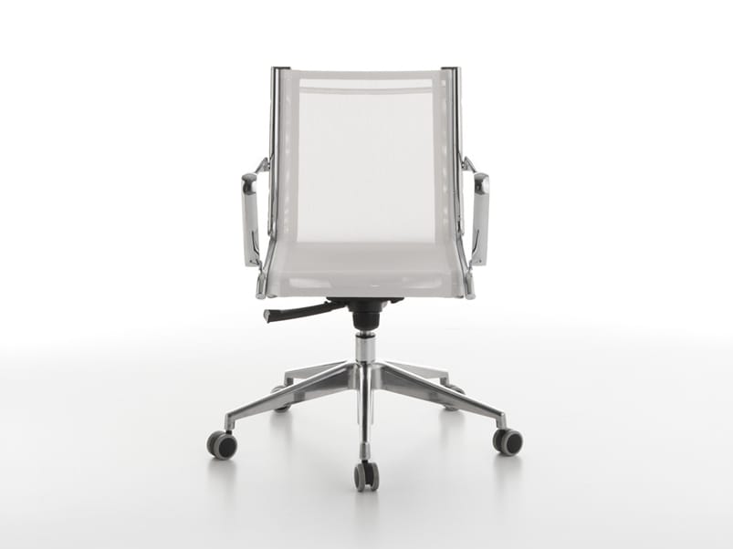 Сетчатое вращающееся офисное кресло с колесами Manerba ARCH-00079071 - Вид №1