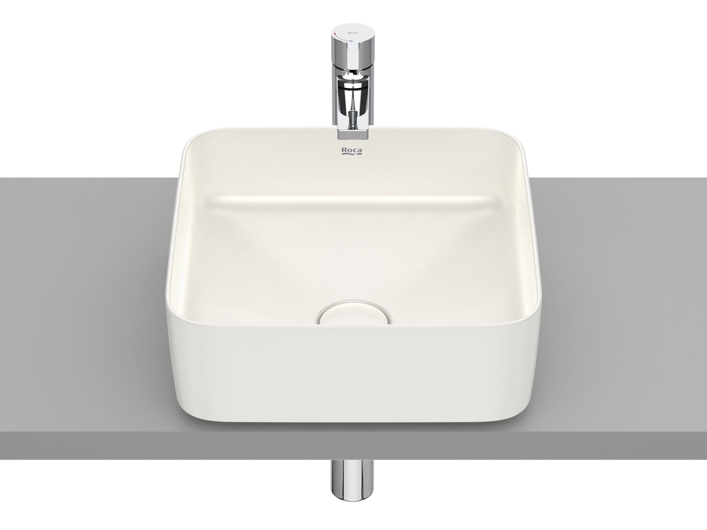 Керамическая столешница квадратная раковина Roca Inspira ARCH-00030660