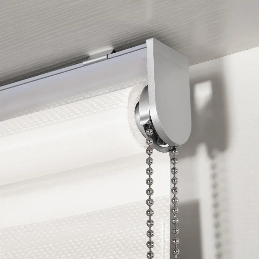 Штора рулонная день-ночь Inspire Siberia 140x190 см белая White 0 STLM-2112735 - Вид №3