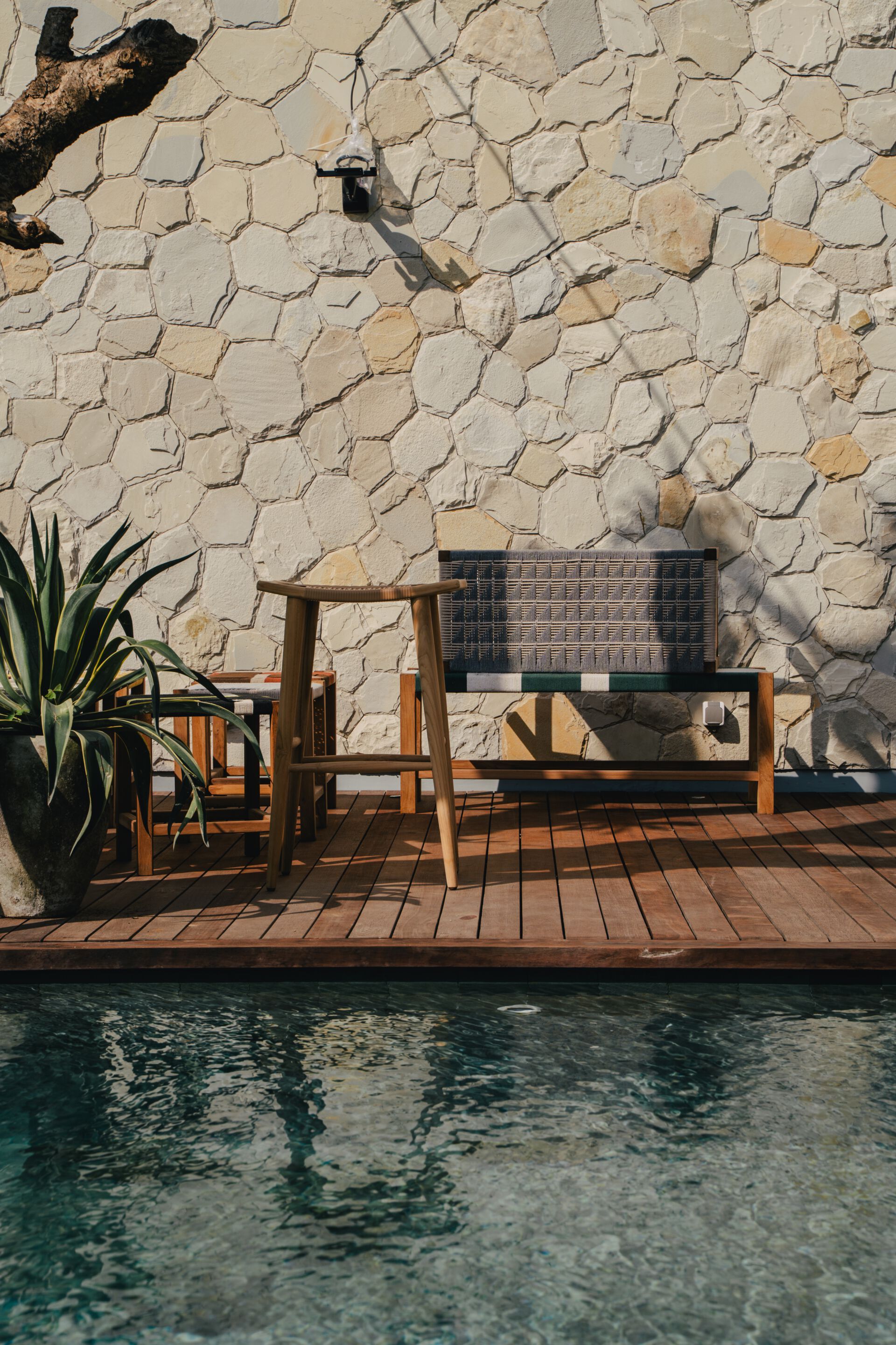 Садовая скамейка из тикового дерева cbdesign Виареджо ARCH-00098998 - Вид №9