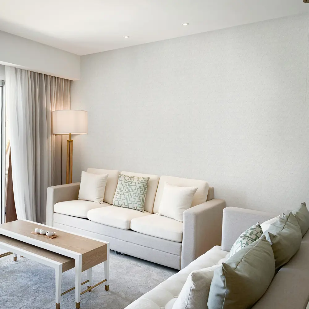 Обои флизелиновые Inspire Cubes серые 1.06 м STLM-2000698 - Вид №3