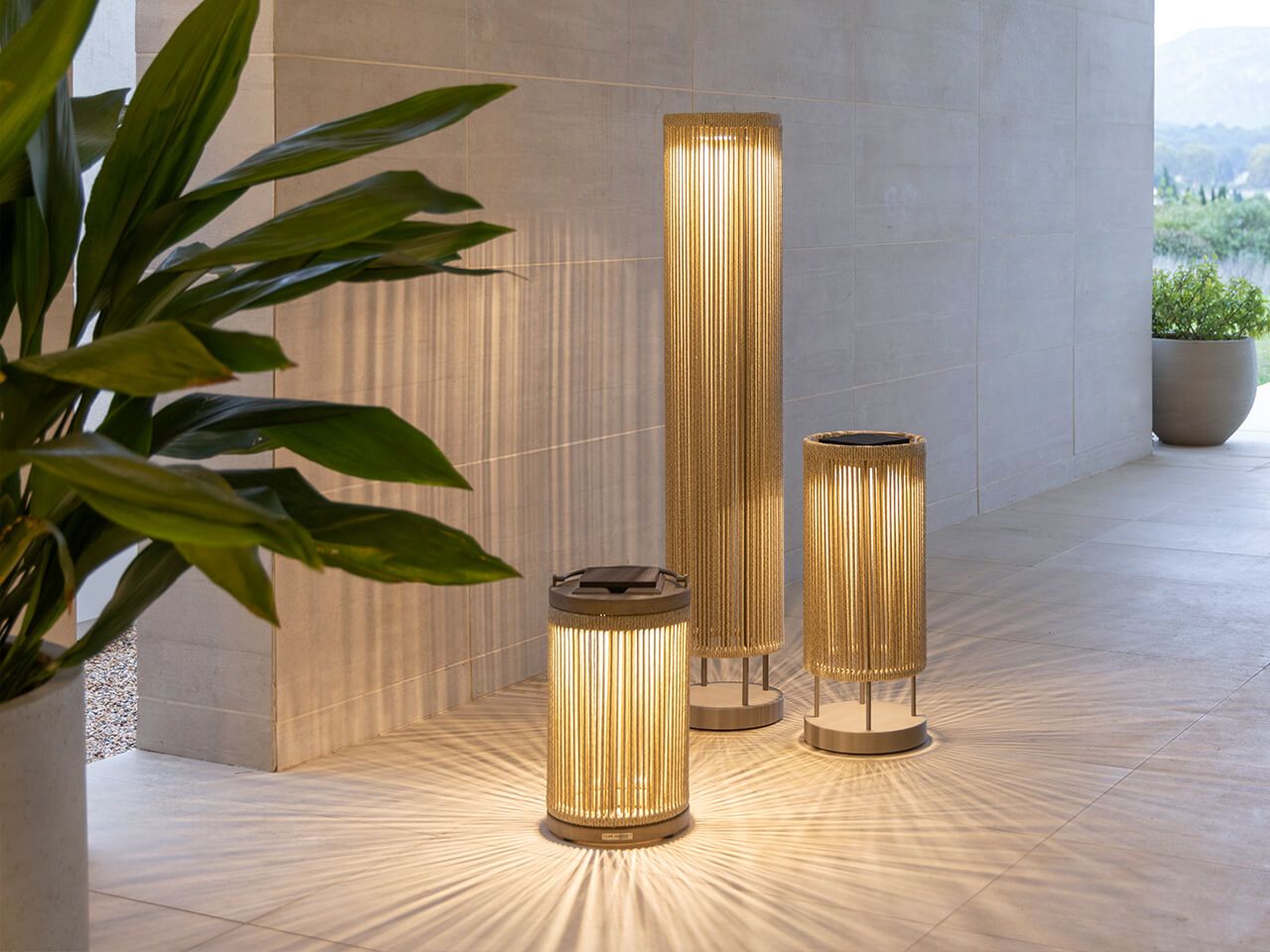 Канатный фонарь на солнечной энергии Les Jardins® Rop &amp ARCH-00034720 - Вид №1