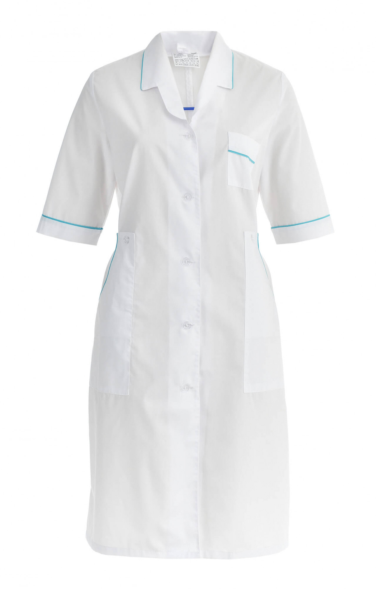 63621 Халат "Оксана"  Медицинская одежда  размер 54/170-176 Спецодежда 