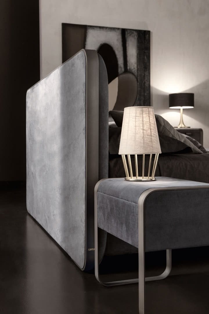 Двуспальная мягкая кровать из ткани Cantori ARCH-00087964 - Вид №3