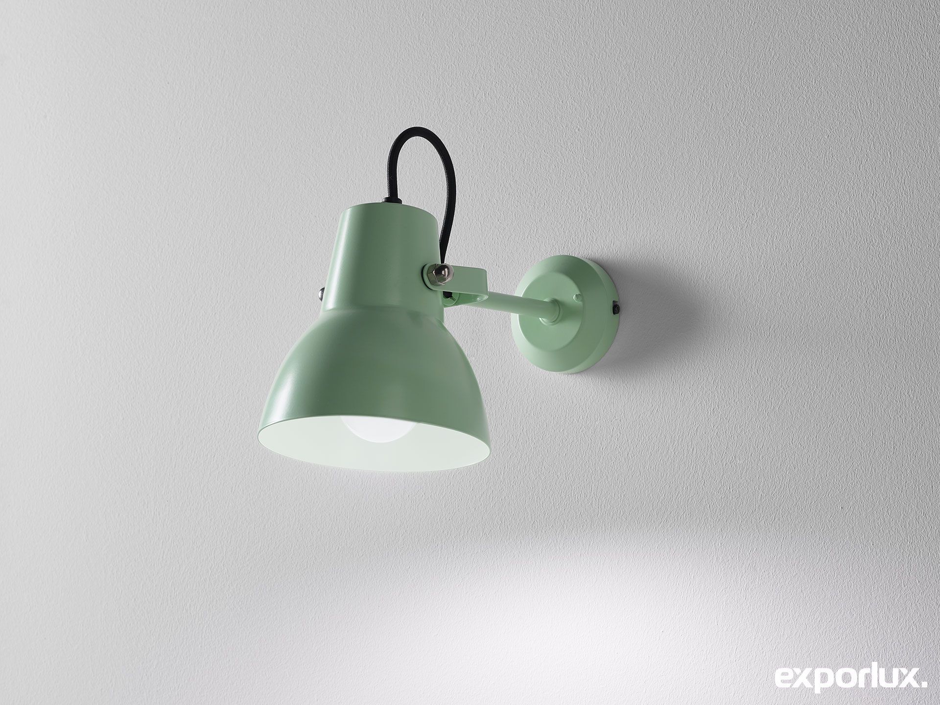 Термокрытая алюминиевая регулируемая светодиодная настенная лампа Exporlux BIG PA ARCH-00005490