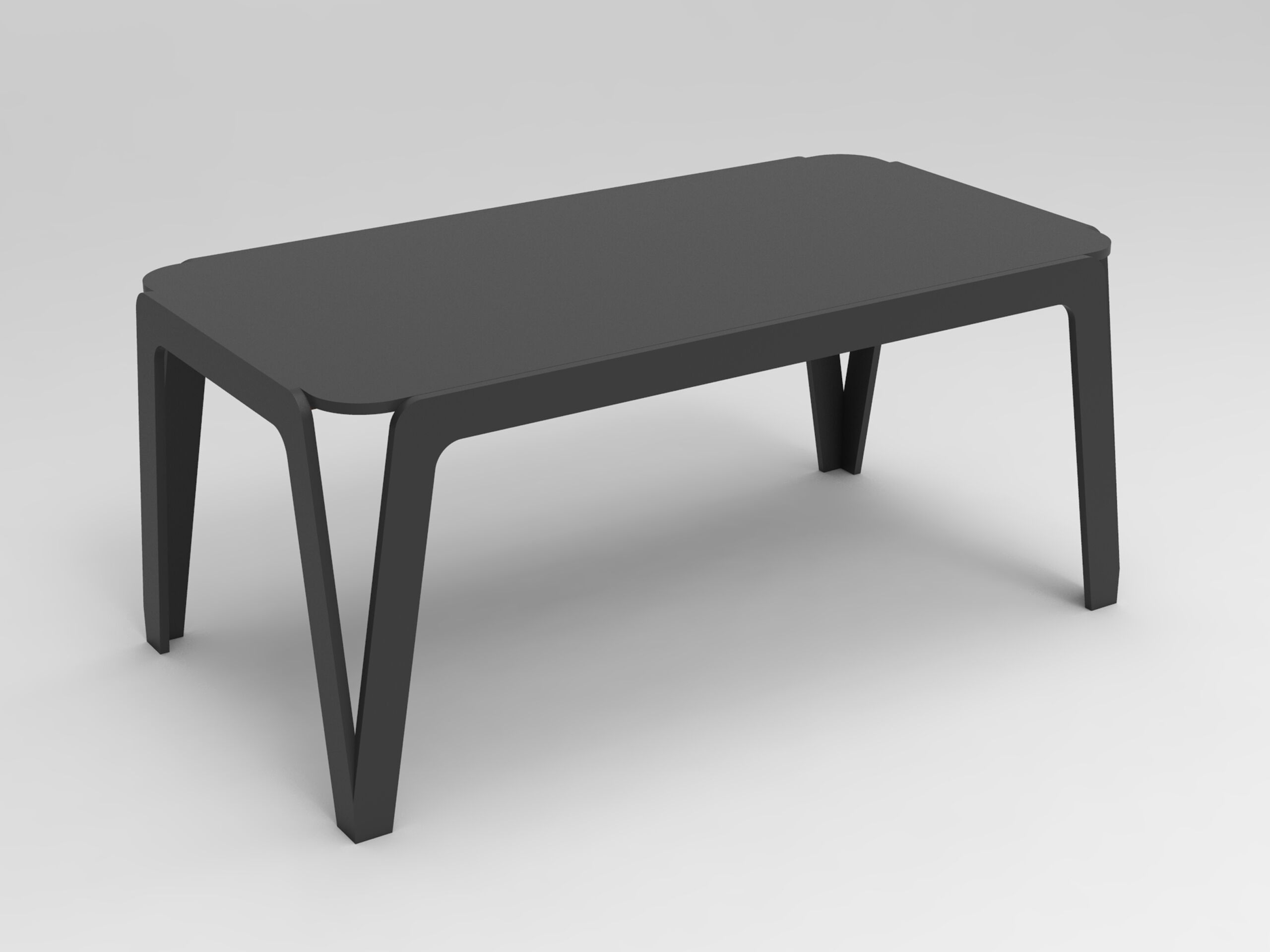 Прямоугольный стол для общественных мест из полиэтилена Donye компас ARCH-00052755 - Вид №9