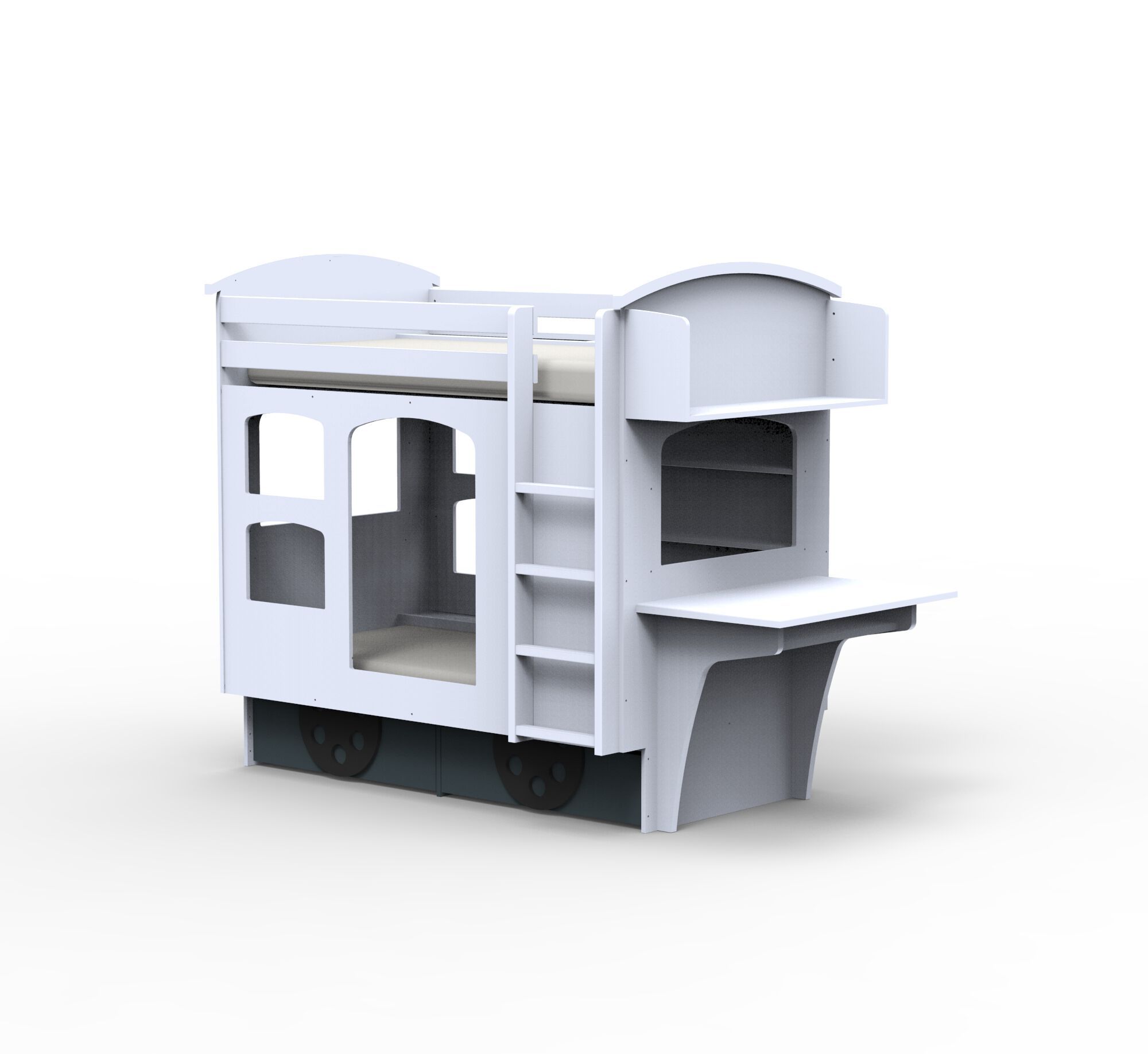 Двухъярусная кровать из МДФ Mathy by Bols УНИВЕРСАЛ ARCH-00153050 - Вид №32