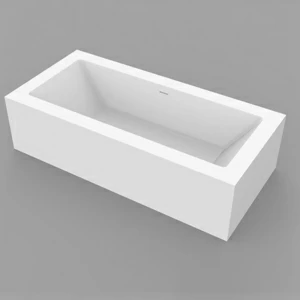 Dimasi Ванна прямоугольная отдельностоящая Platinum Tub белая