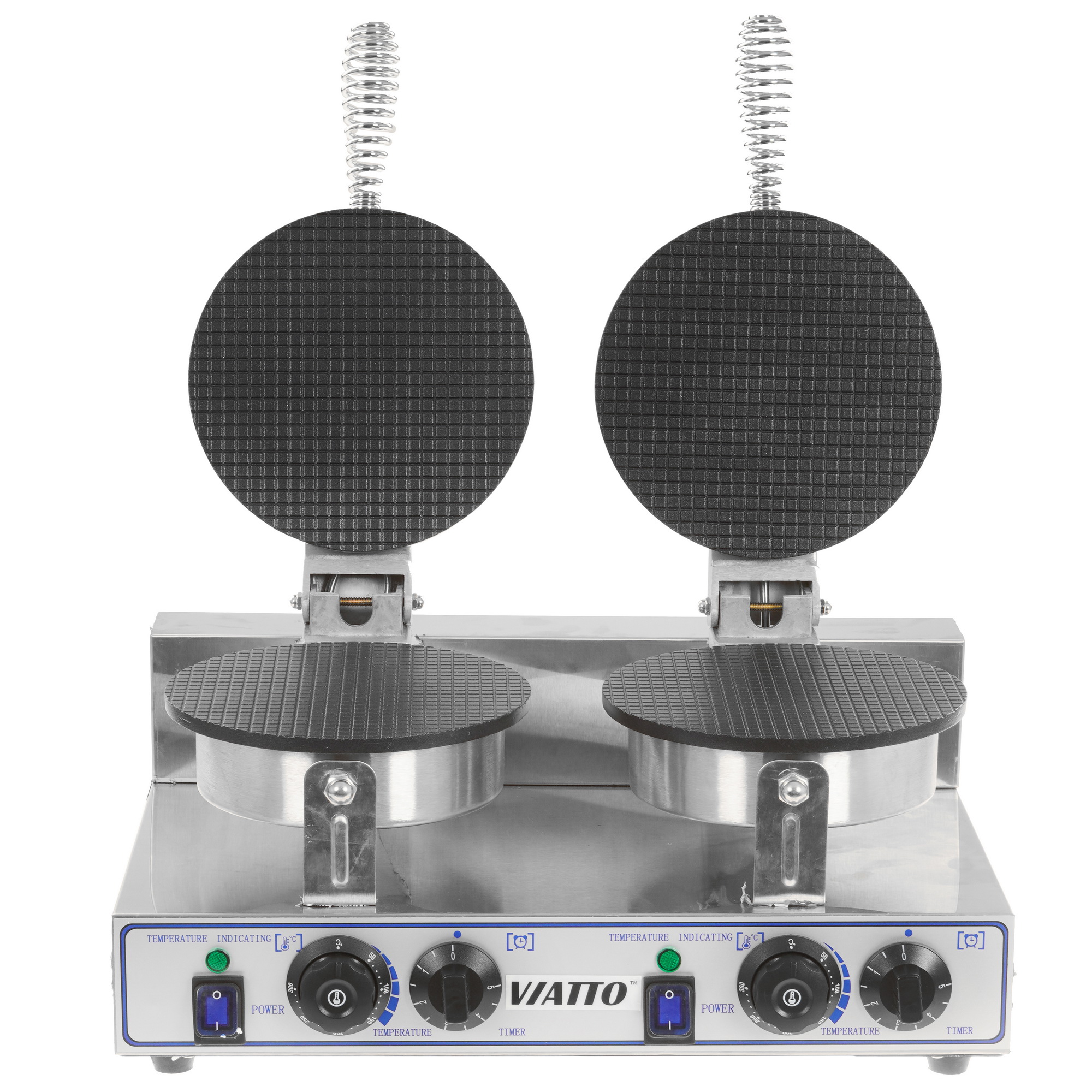 9985863 Вафельница Viatto HCB-2 серебристый STDN-0062824 - Вид №1