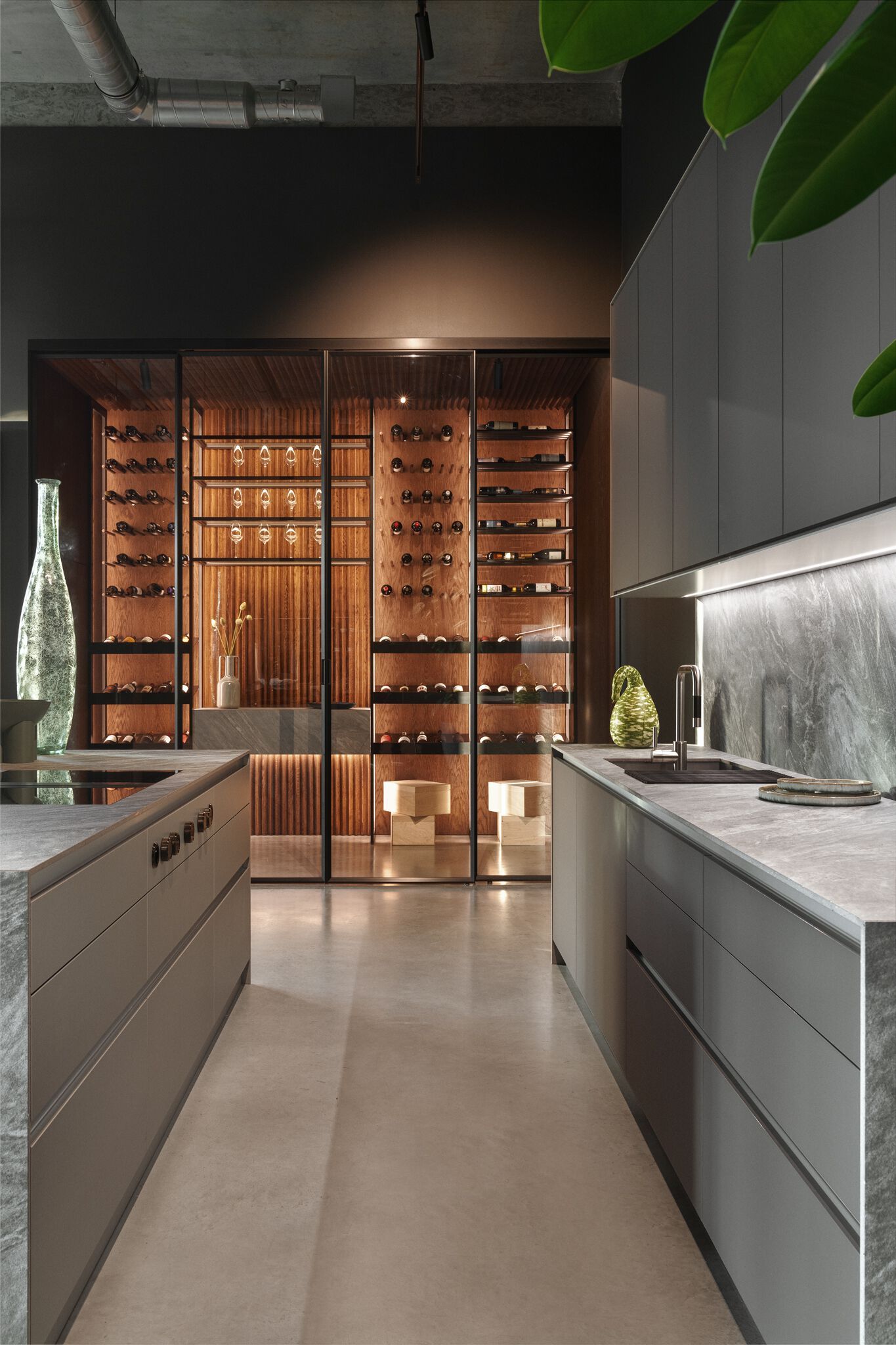 Кухня с островом Zajc TENDER ARCH-00053743 - Вид №1