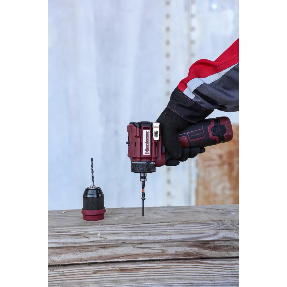 Аккумуляторная дрель-шуруповерт Neolaser с быстросъемным патроном 89418699 STLM-1565309 - Вид №17