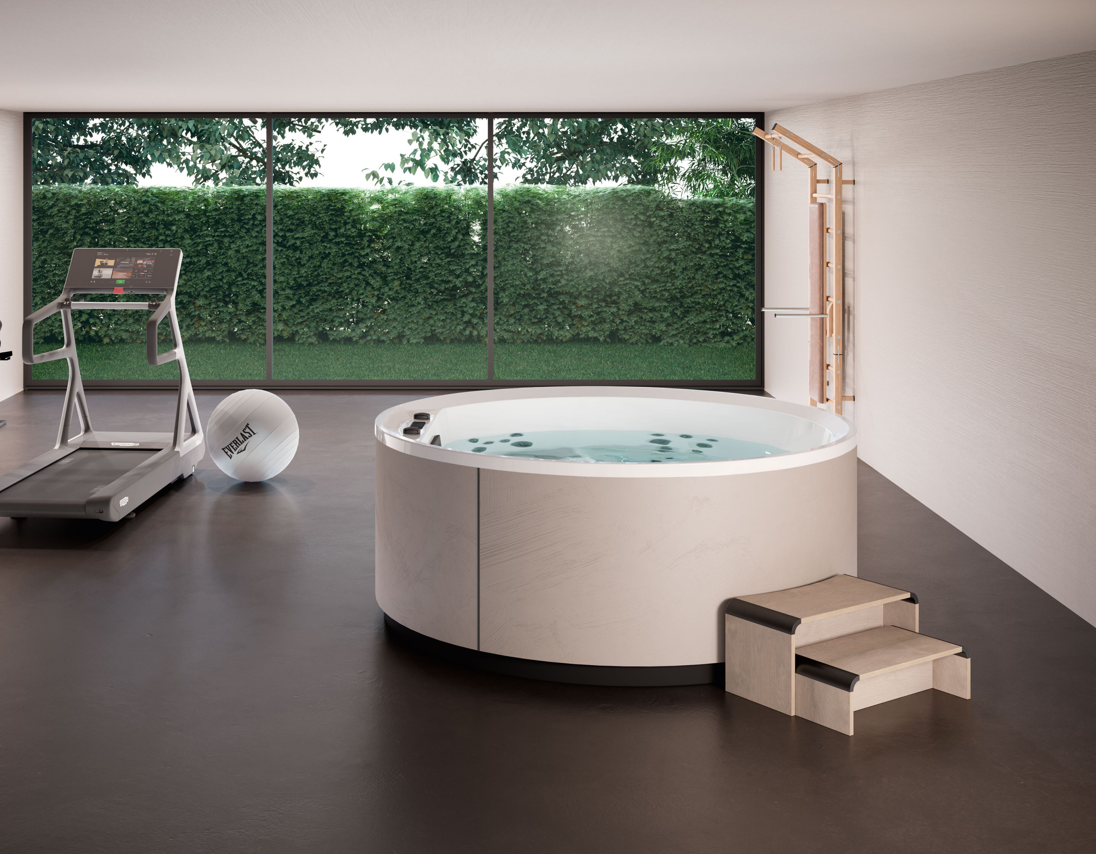 Открытый мини-бассейн с гидромассажем Novellini ARCH-00114472 - Вид №2