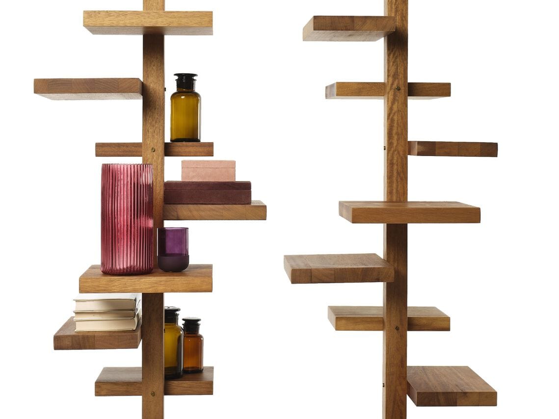 Книжный шкаф iroko с креплением пол-потолок Mogg Аделаида ARCH-00056993 - Вид №4