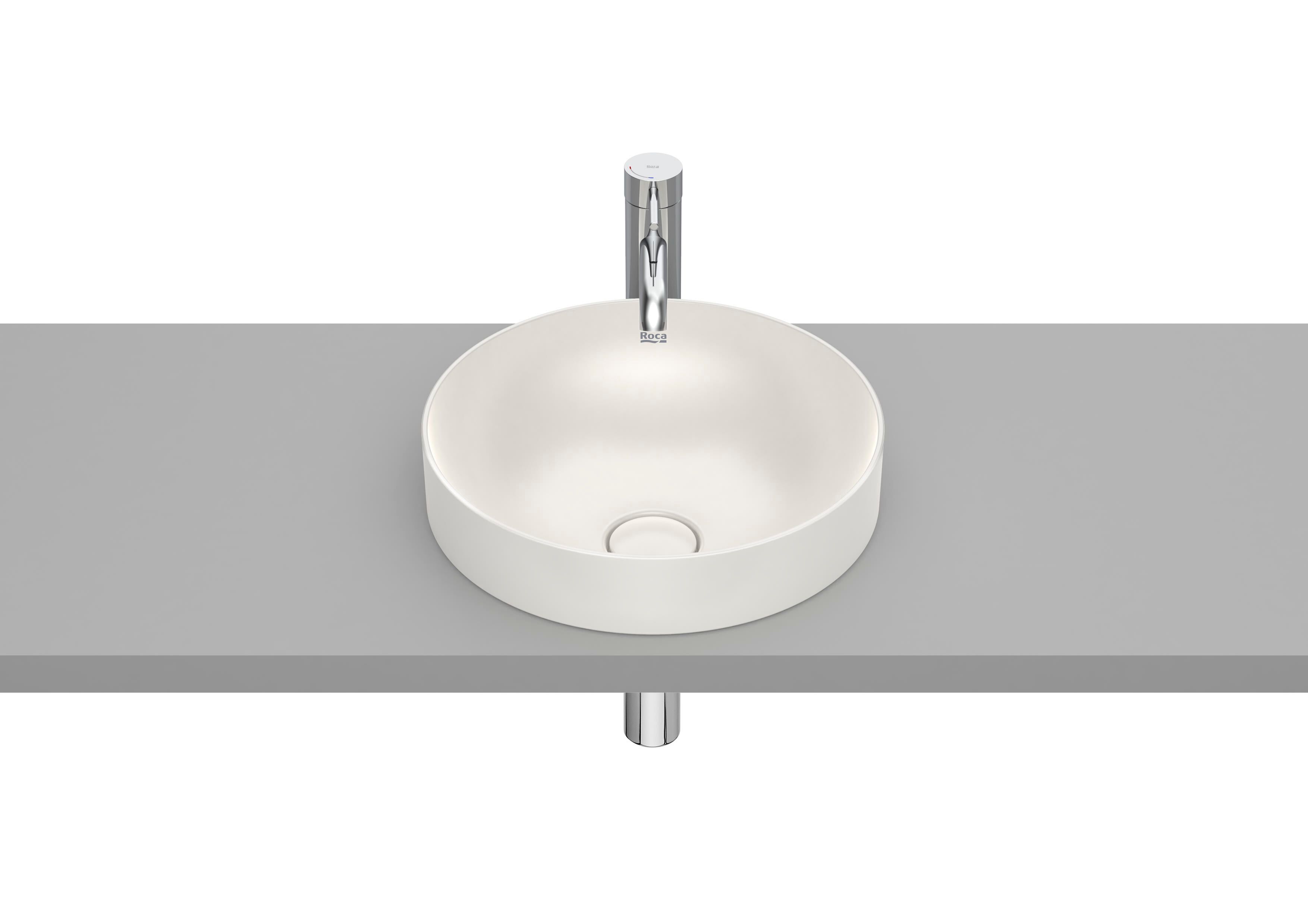 Керамическая раковина с полукруглой раковиной Roca Inspira ARCH-00088067
