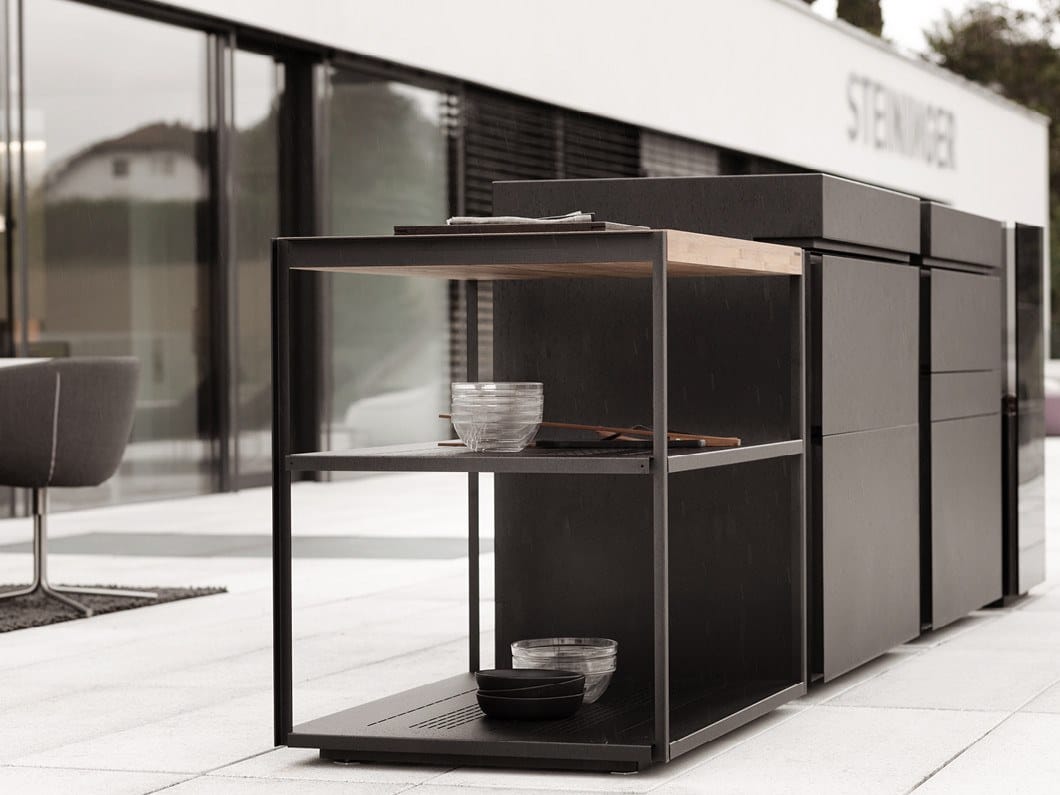 Modular steel outdoor kitchen Steininger Rock Air ARCH-00004640 - Вид №2