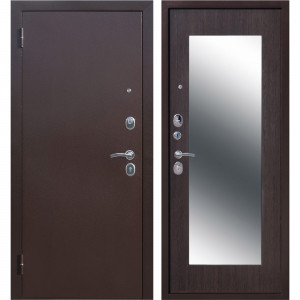 16666405 Дверь входная металлическая Царское зеркало Maxi, 960 мм, левая, цвет венге