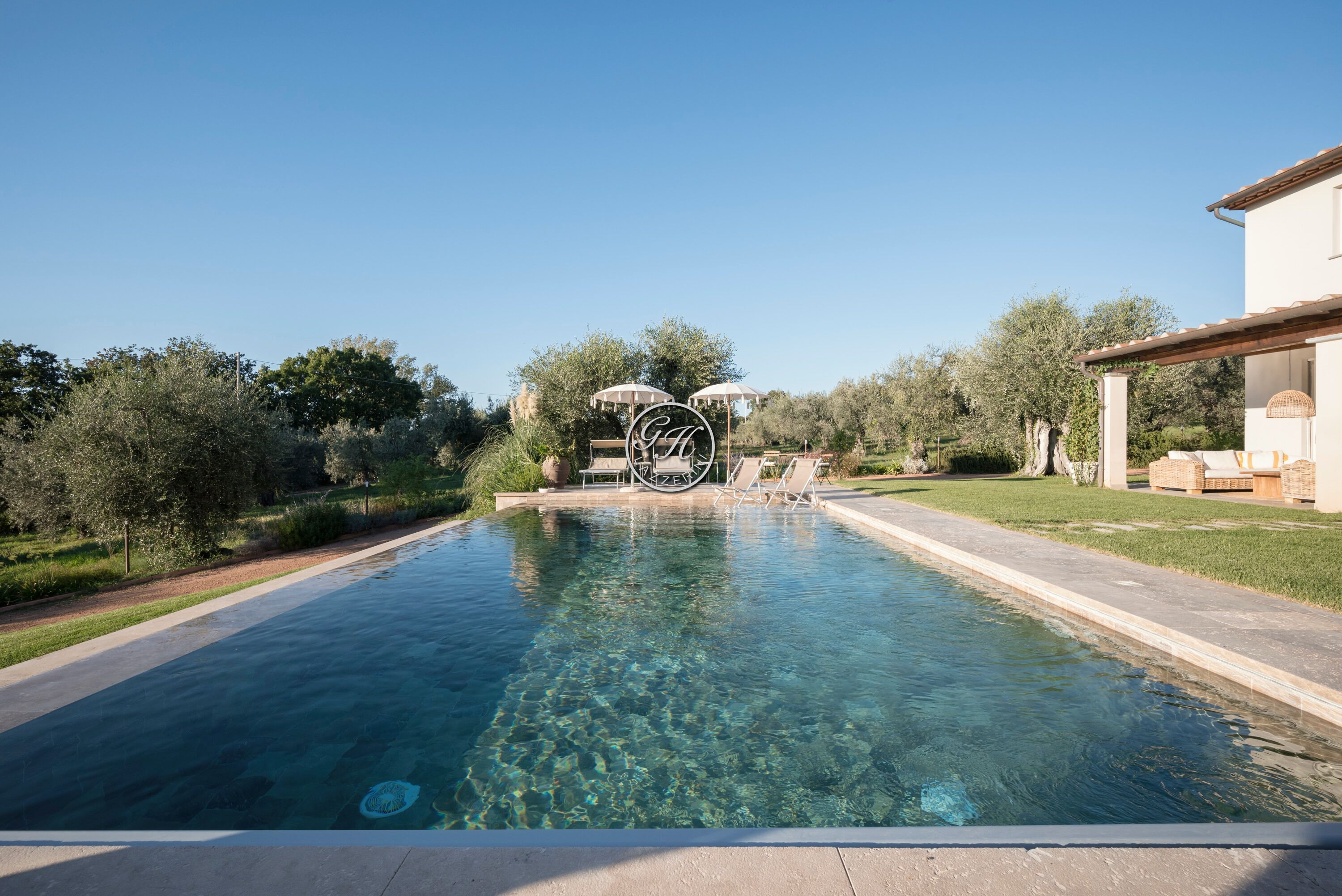 Бассейн из натурального камня с водопадом GH LAZZERINI Piscina 19 ARCH-00085972 - Вид №3