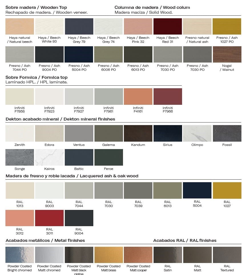 Круглый стол из грецкого ореха Vergés сэндвич ARCH-00072956 - Вид №2