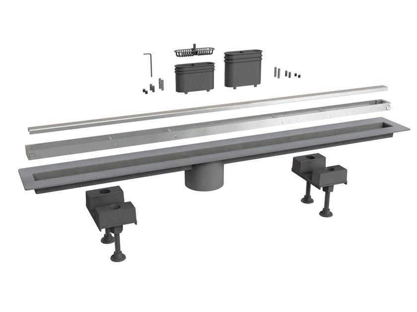 Слив для душа из нержавеющей стали Bonomini Canalissima ARCH-00043053