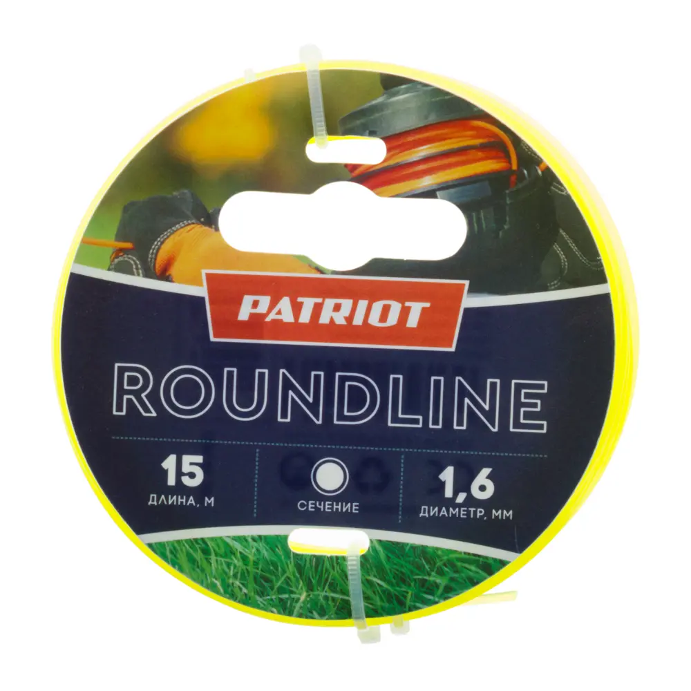 Леска сменная для триммеров Standart 1.6 мм х 15 м Santreyd STLM-2008827