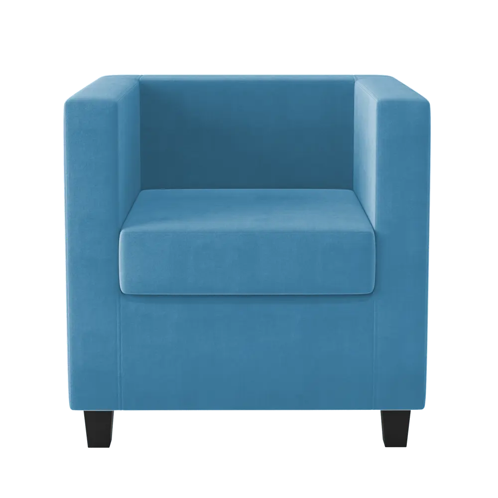 Кресло полиэстер Seasons Корса 73x65x73 см цвет голубой STLM-2182155 - Вид №1