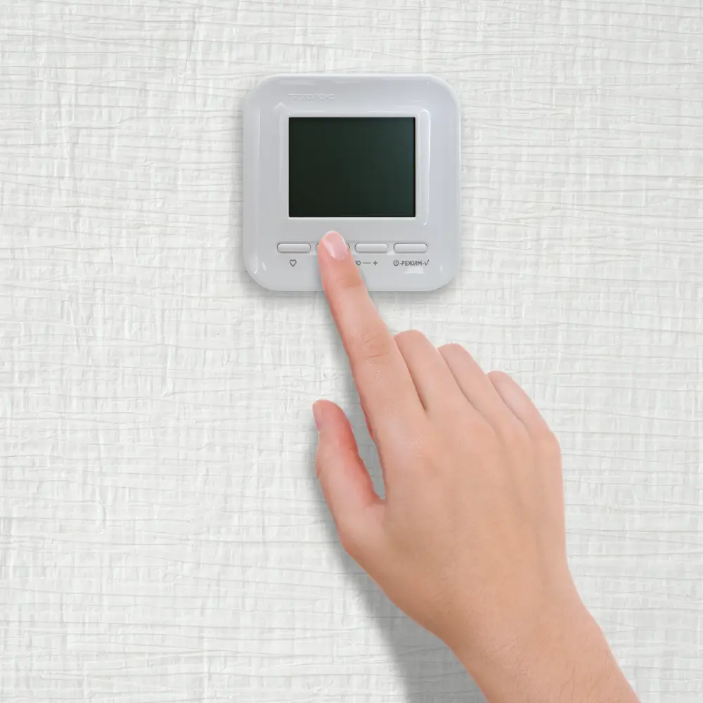 Терморегулятор для теплого пола Теплолюкс 515 электронный белый STLM-2100600 - Вид №7