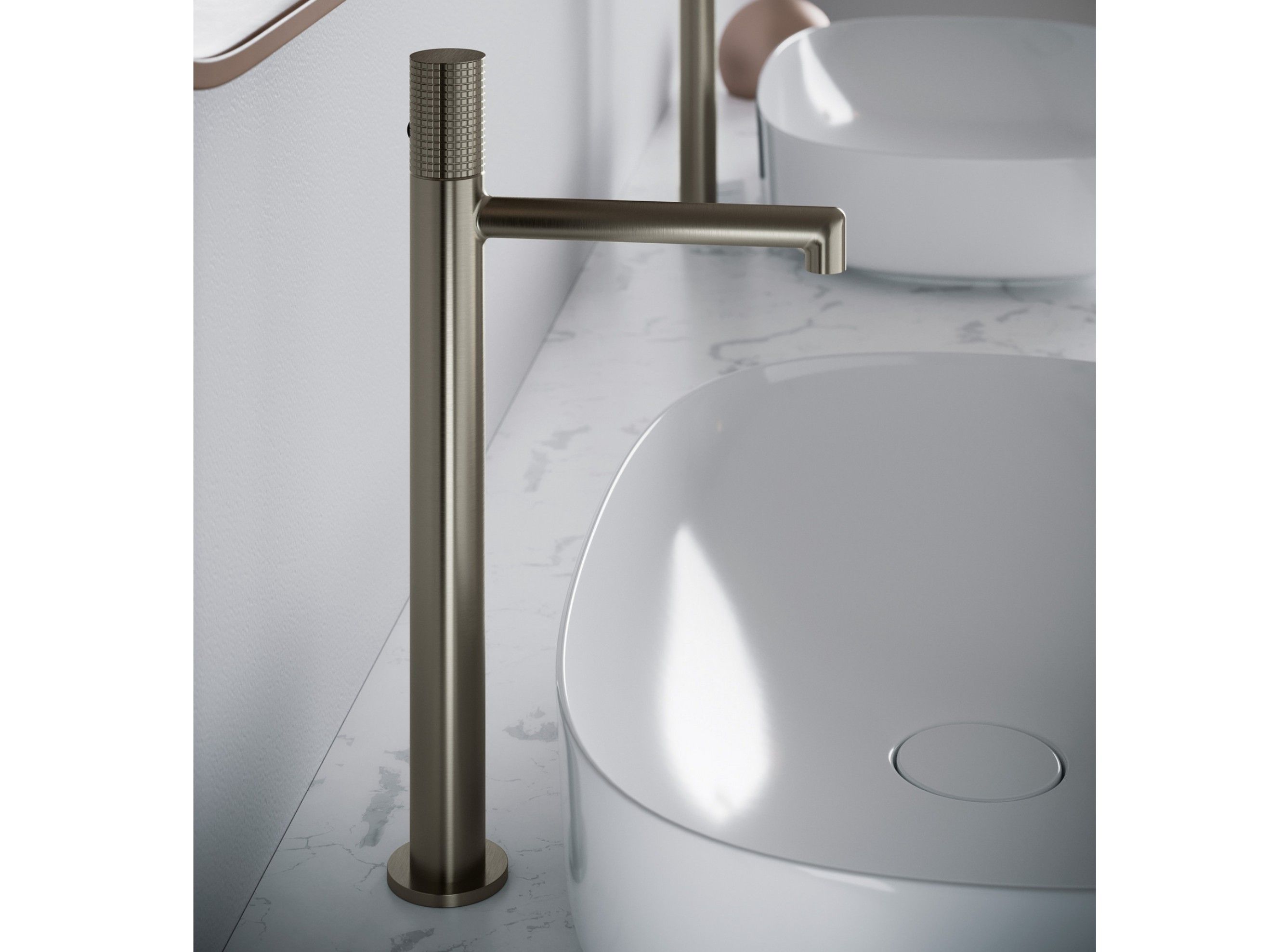 Латунный однорычажный смеситель для раковины Rubinetterie Treemme T30 ARCH-00016701