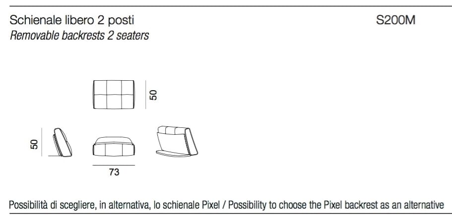 Секционный диван из ткани AERRE ITALIA Deneris Free ARCH-00020115 - Вид №5